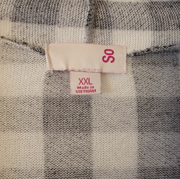 Plaid Cardigan - Picture 2 of 4